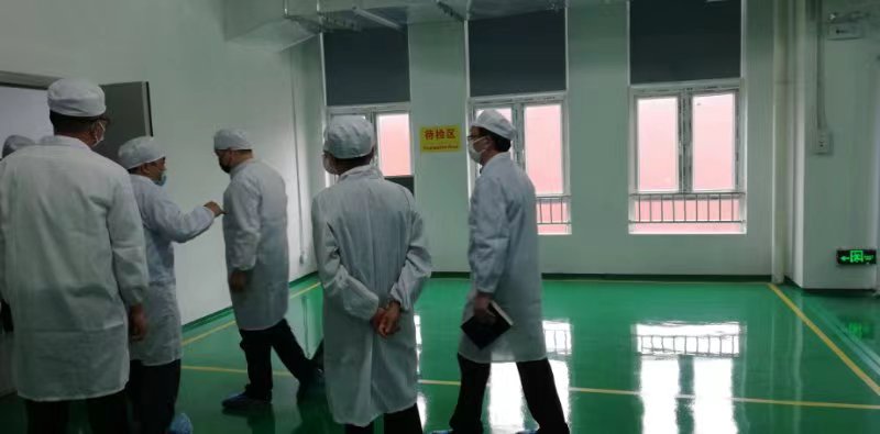 湖北省藥品監(jiān)督管理局朱與杰副局長一行來公司調研